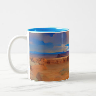 Tasse 2 Couleurs Paysage désertique Utah