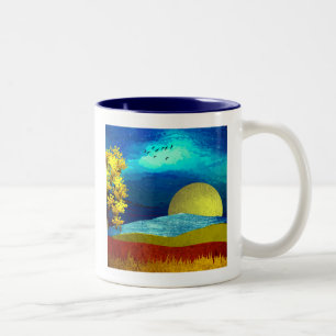 Tasse 2 Couleurs Paysage du ciel liquide