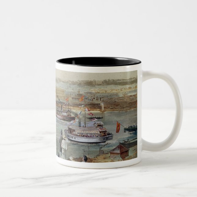 Tasse 2 Couleurs Paysage du Cuba (Droit)