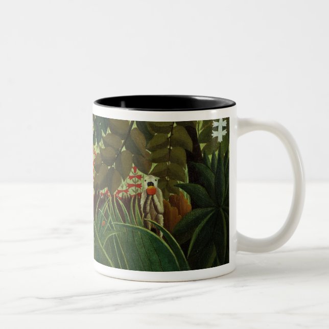 Tasse 2 Couleurs Paysage exotique (Droit)