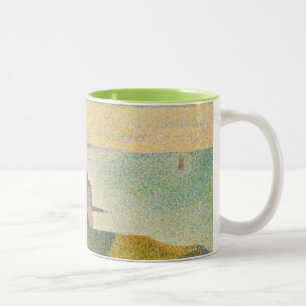 Tasse 2 Couleurs Paysage marin de Georges Pierre Seurat à