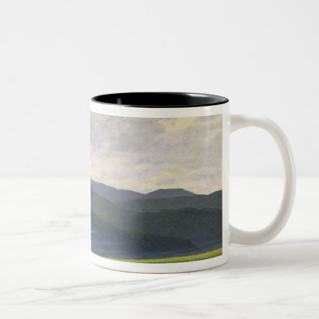 Tasse 2 Couleurs Paysage montagneux (Droit)