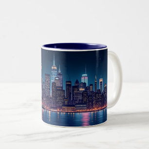 Tasse 2 Couleurs Paysage urbain