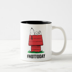 Tasse 2 Couleurs Peanuts Snoopy fait la sieste