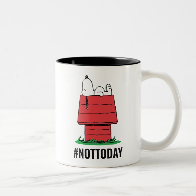 Tasse 2 Couleurs Peanuts | Snoopy fait la sieste (Droit)