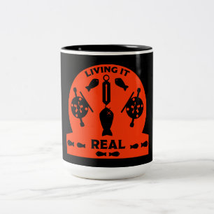 Tasse 2 Couleurs Pêche Saumon sauvage