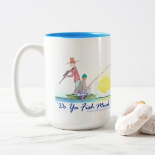 Tasse 2 Couleurs Pêchez-vous beaucoup ?