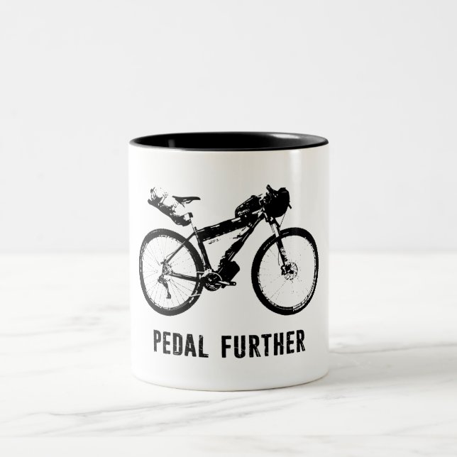 Tasse 2 Couleurs Pedal Plus De Bikepacking (Centre)
