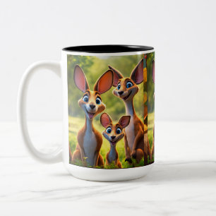 Tasse 2 Couleurs Peek-a-Roo : Baby Kangaroo Delight
