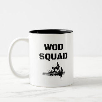 Tasse 2 Couleurs PELOTON de WOD - unique Crossfit-Inspiré