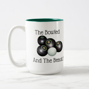 Tasse 2 Couleurs Pelouse Bowls Le Bowled Et Le Beau,