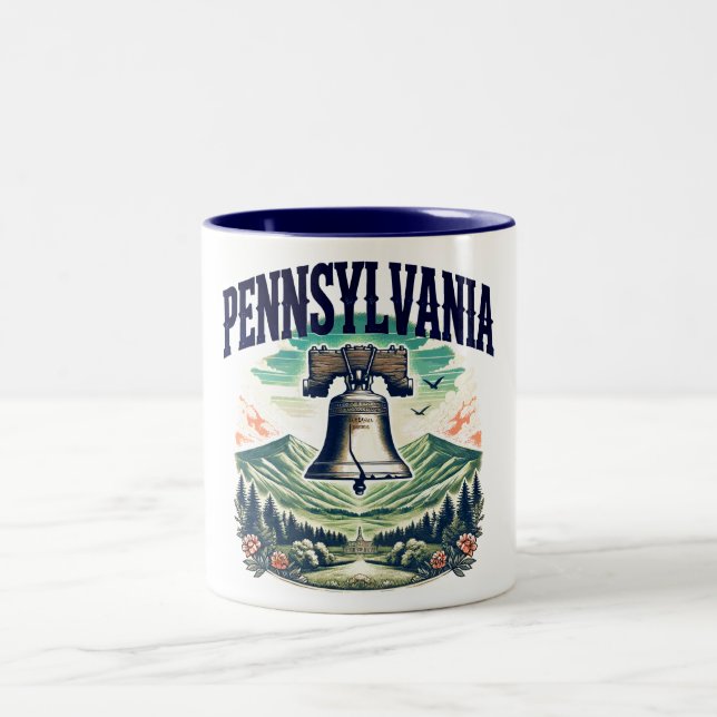 Tasse 2 Couleurs Pennsylvanie (Centre)