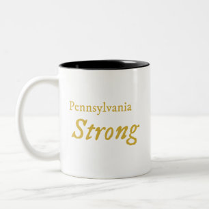 Tasse 2 Couleurs Pennsylvanie forte pâte à café