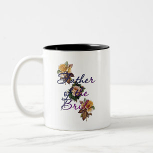 Tasse 2 Couleurs Père De La Fleur De Mariée