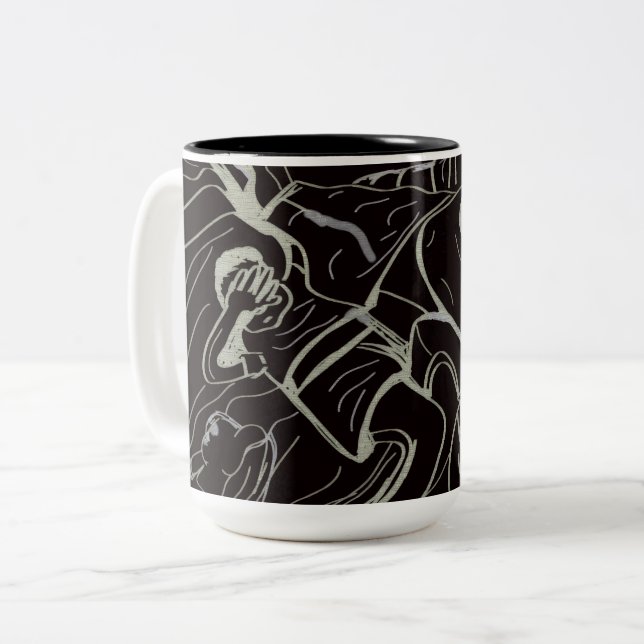 Tasse 2 Couleurs Père et fils  (Devant gauche)