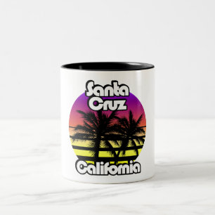 Tasse 2 Couleurs Père Noël Cruz Californie