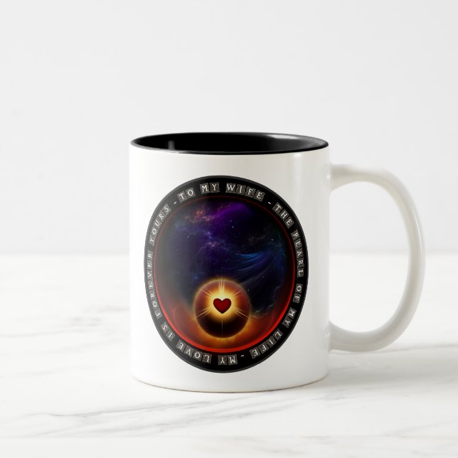 Tasse 2 Couleurs Perle de ma vie (Droit)