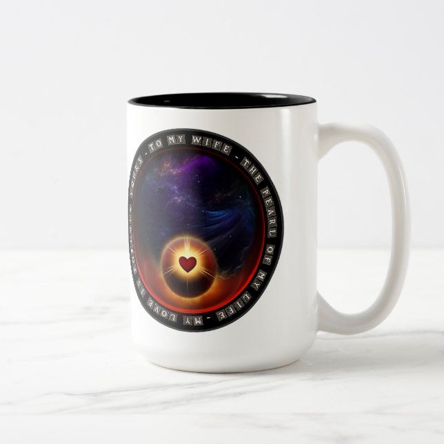 Tasse 2 Couleurs Perle de ma vie (Droit)