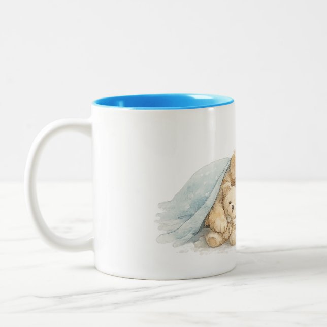 Tasse 2 Couleurs perrito durmiendo (Gauche)