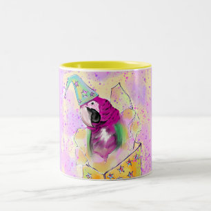 Tasse 2 Couleurs Perroquet