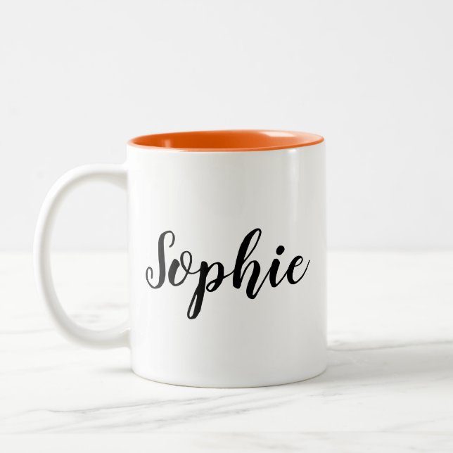 Tasse 2 Couleurs Personalized custom customized gifts (Gauche)