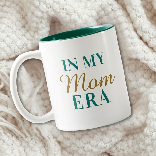 Tasse 2 Couleurs Personalized In My Mom Era Quote Mothers Day (On a blanket)