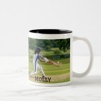 Tasse 2 Couleurs Personalized Living that Cricket Mum Life Photo 