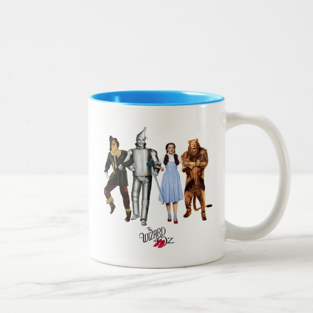 Tasse 2 Couleurs Personnages Classiques du Magicien d'Oz (Droit)