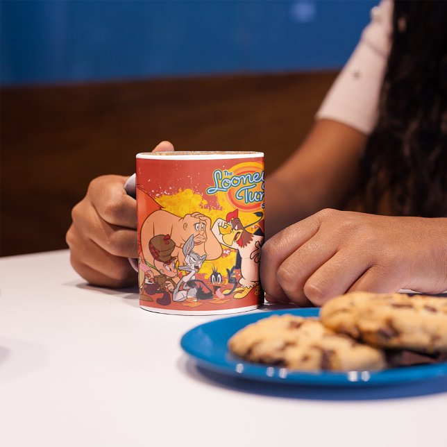 Tasse 2 Couleurs Personnages et logo de Looney Tunes Show (Créateur téléchargé)