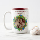 Personnalisable Joyeux Anniversaire maman Fleur Wr