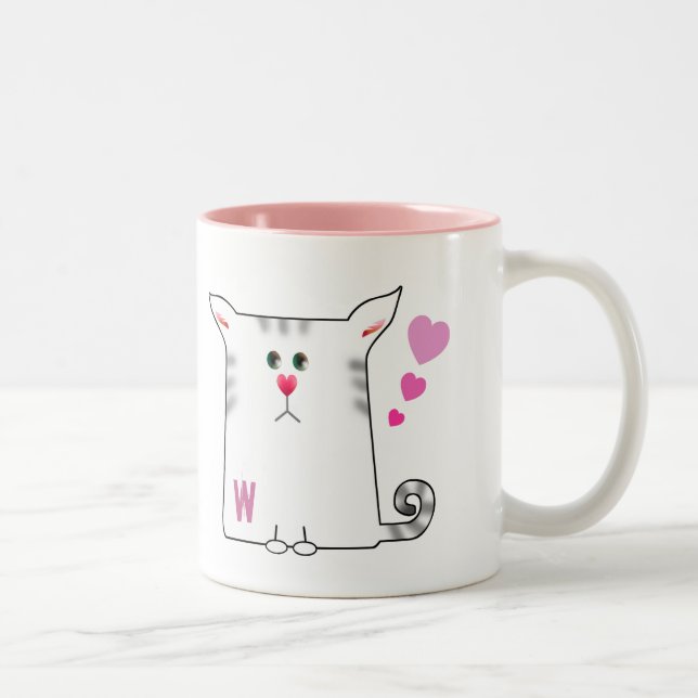 Tasse 2 Couleurs Personnalisable : Peu d'Alfie (Droit)