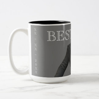 Tasse 2 Couleurs Personnaliser le cadeau Mariage