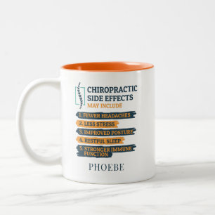 Tasse 2 Couleurs Personnaliser les effets secondaires de la chiropr