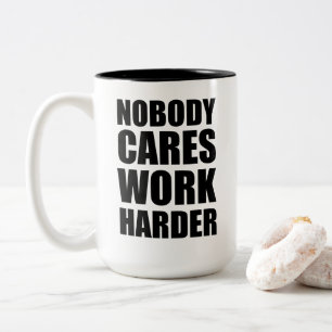 Tasse 2 Couleurs Personne S'en Soucit Travaille Plus Fort Fitness E