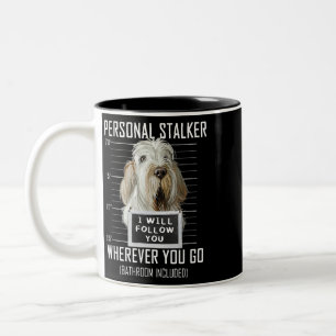 Tasse 2 Couleurs Personnel Stalker Chien Spinone Italiano Je Follo