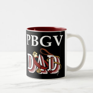 Tasse 2 Couleurs PETIT BASSET GRIFFON VENDEEN DAD Cadeaux