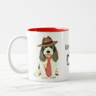 Tasse 2 Couleurs Petit Basset Griffon Vendeen Papa