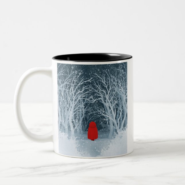 Tasse 2 Couleurs Petit Chaperon Rouge (Gauche)