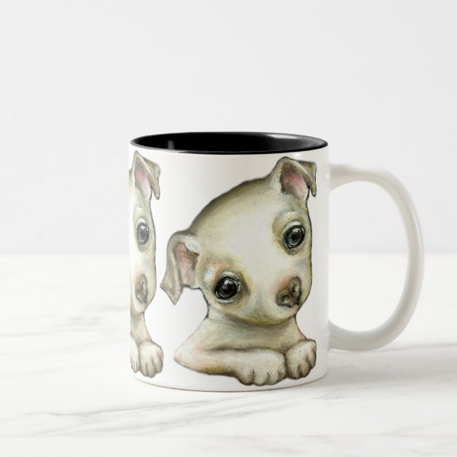 Tasse 2 Couleurs Petit chiwawa (Droit)