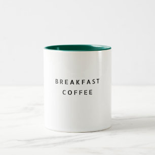 Tasse 2 Couleurs Petit Déjeuner Café Drôle Mignonne Citation tendan