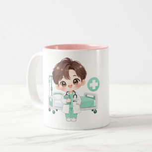 Tasse 2 Couleurs Petit Docteur Gentil