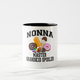 Tasse 2 Couleurs Petit-enfant Spoiler Nonna
