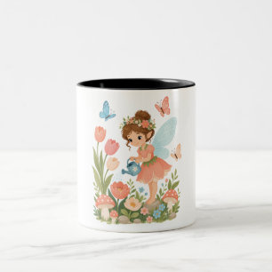 Tasse 2 Couleurs Petit jardin de fée magique
