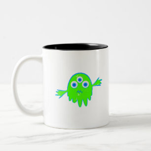 Tasse 2 Couleurs Petit monstre radioactif