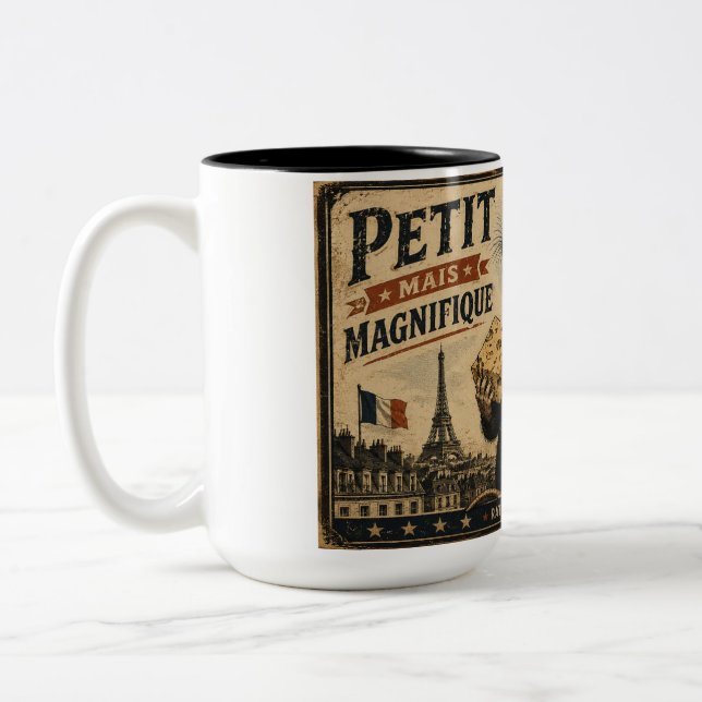 TASSE 2 COULEURS PETIT RAT (Gauche)