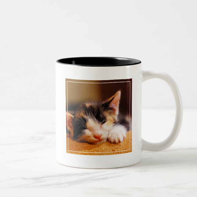 Tasse 2 Couleurs Petit sommeil de Kitty (Droit)