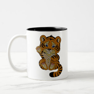 Tasse 2 Couleurs Petit tigre