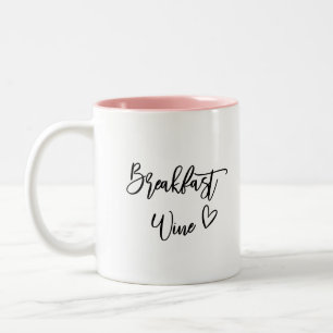 Tasse 2 Couleurs Petit vin jolie forme du coeur 
