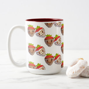 Tasse 2 Couleurs Petite entreprise Fraise Sweets Shop