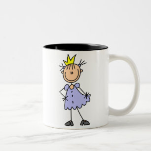 Tasse 2 Couleurs Petite princesse With Crown